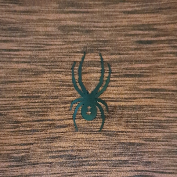 Spyder Active Men’s 1/4 Zip Pullover – Red/Black Heather – Size Medium - Picture 4 of 4